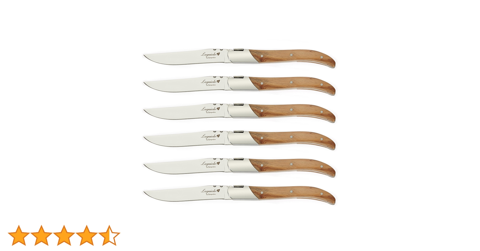 Laguiole By FlyingColors ステーキナイフセット Amazon.com: Laguiole By FlyingColors Steak Knife Set